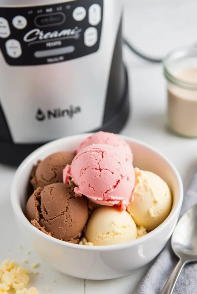 protein ice cream Ninja Creami