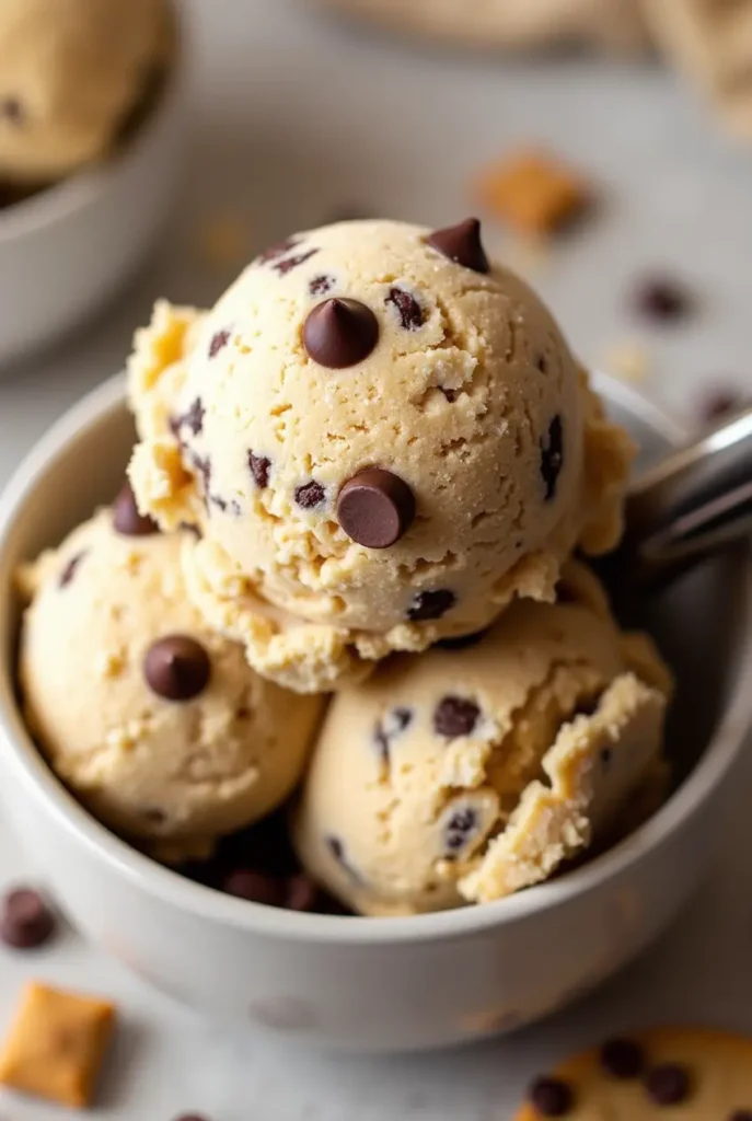 Chocolate Chip Cookie Dough Ice Cream 1