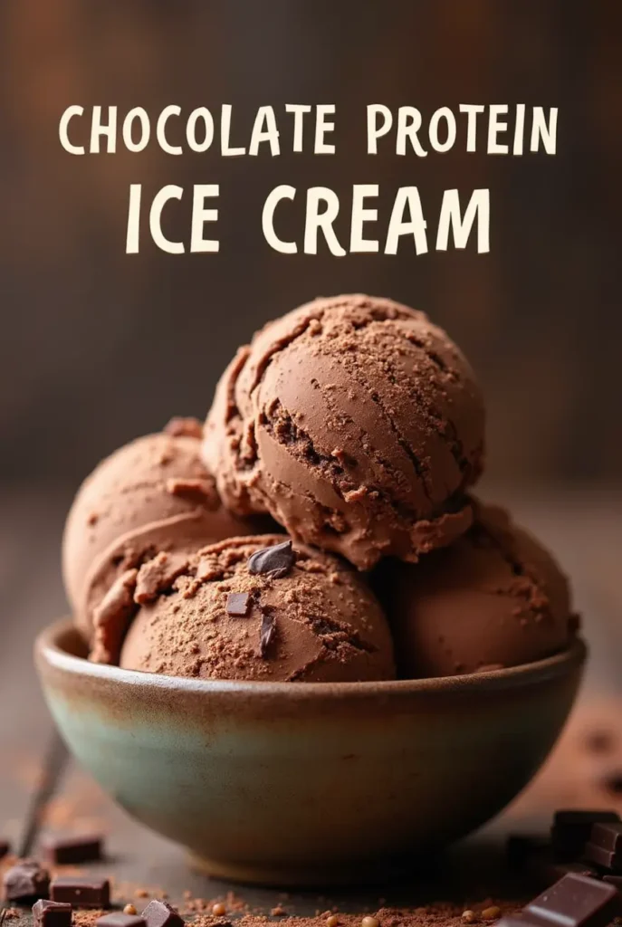 Chocolate Protein Ice Cream