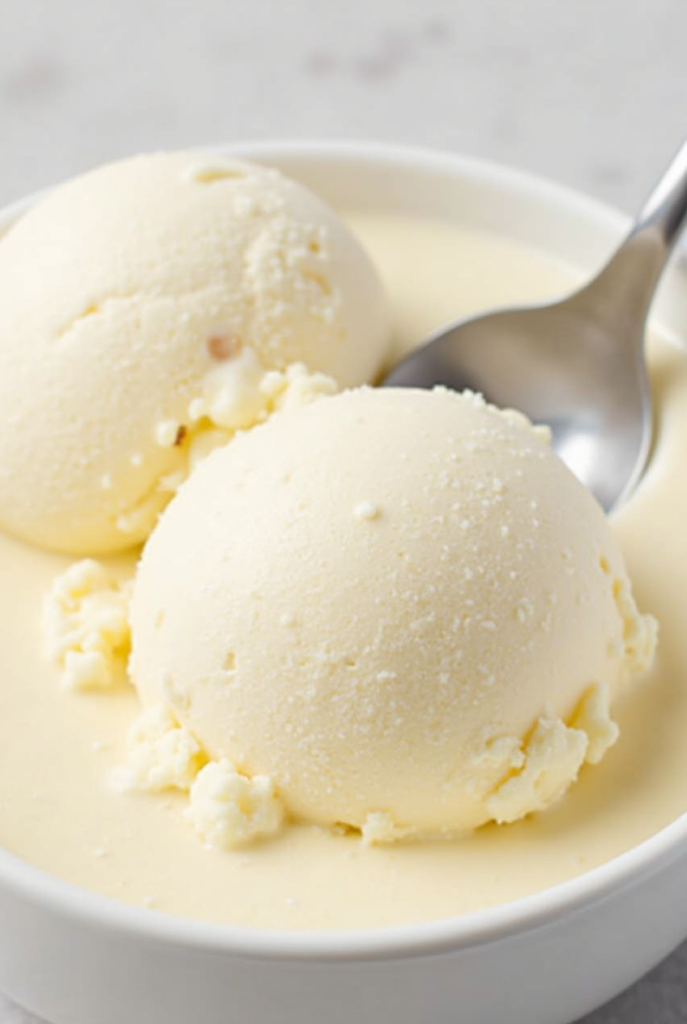 Creamy Vanilla Bean Ice Cream 1