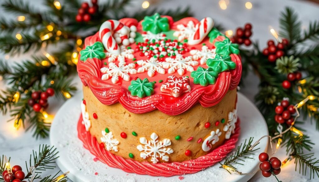 Holiday Cookie Cake Decorations