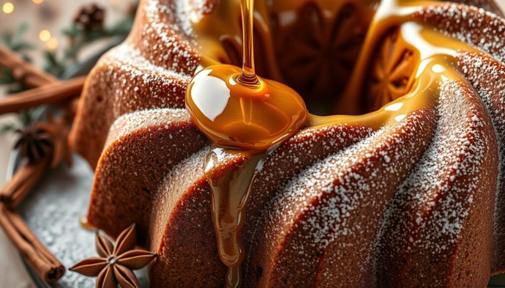 Rum Glaze for Gingerbread Bundt Cake