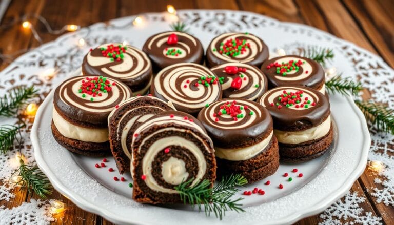 christmas zebra cakes