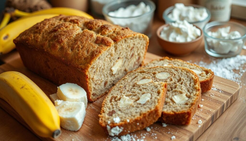 cottage cheese banana bread