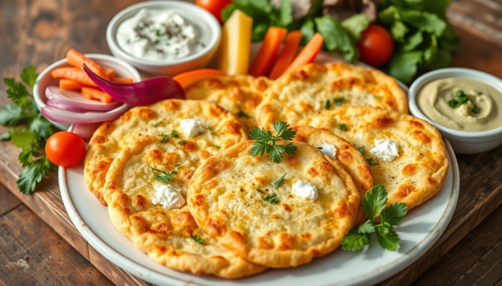 cottage cheese flatbread