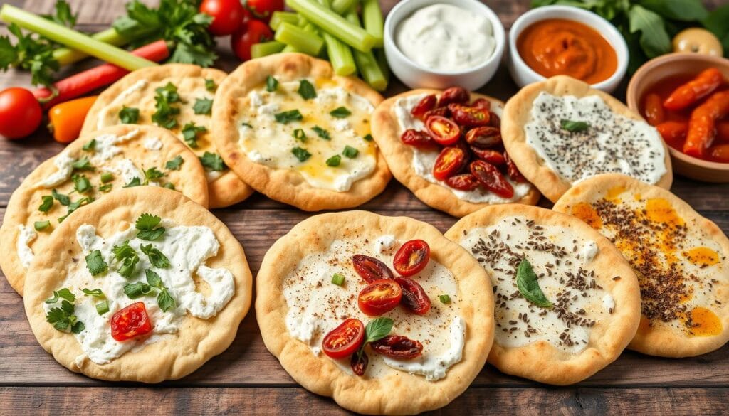 cottage cheese flatbread flavors