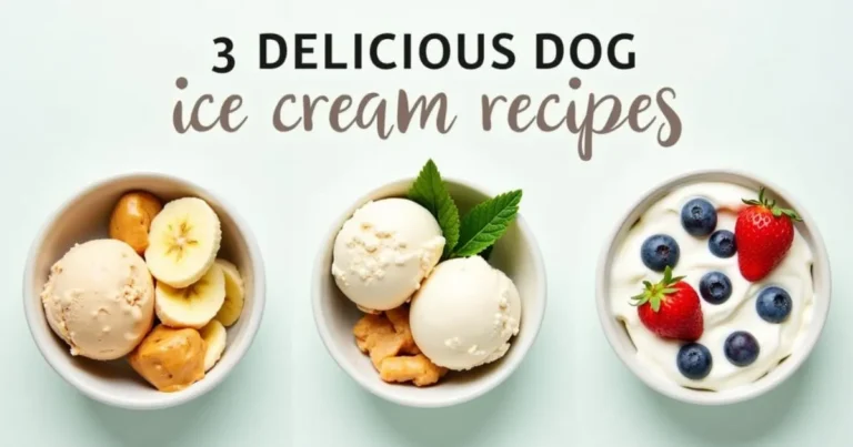 dog ice cream recipe