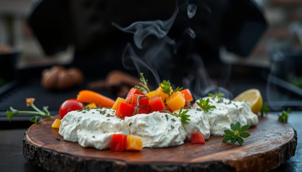 smoked cream cheese