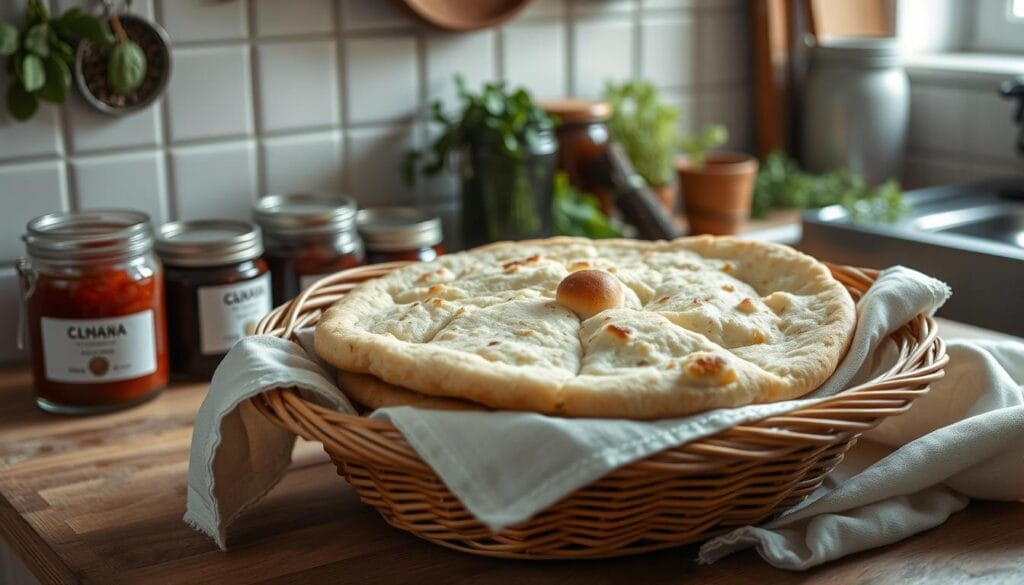 storing cottage cheese flatbread