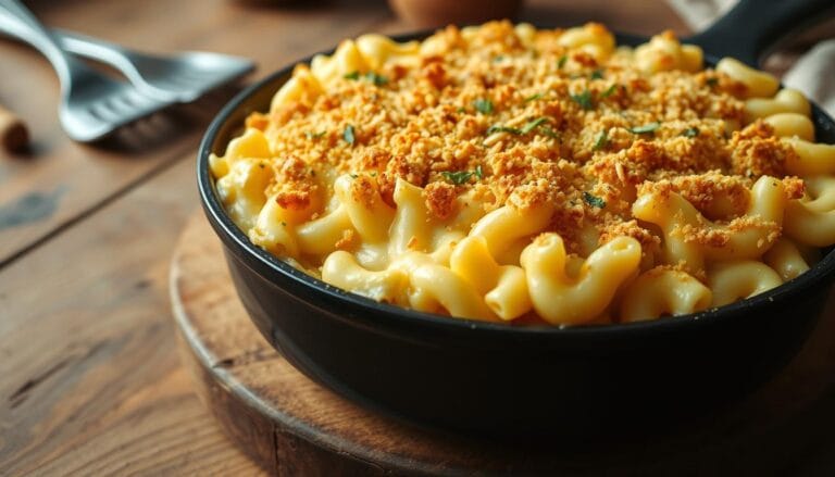 old fashioned baked macaroni and cheese