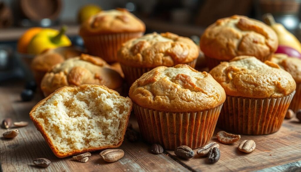 Sourdough muffins with dietary adaptations